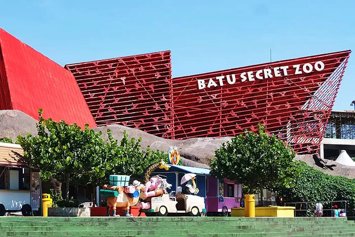 hewan yang ada di batu secret zoo